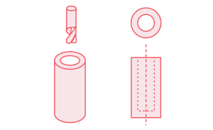 Deep hole Drilling